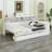 Wooden Daybed With Storage Shelves,Two Storage Drawers And Study Desk-1495720849