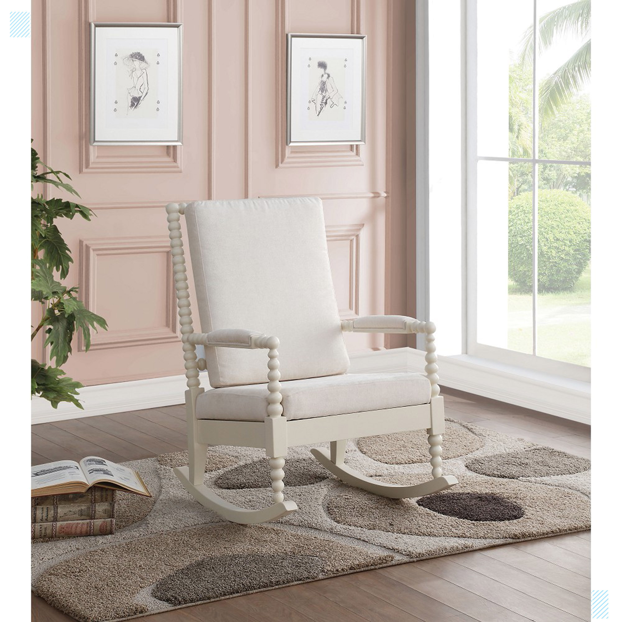 Bungalow Rose Rocking Chair Simple and Beautiful Reassuring and