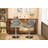 Diljana Swivel Upholstered Counter Stool with Metal Frame-171838211