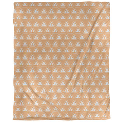 Theo Nath Polyester and Microsuede Dots Duvet Cover