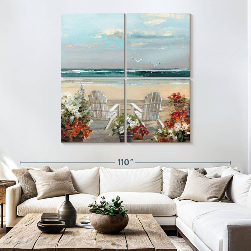 Gillard Summer Sea Breeze, 74" H x 74" W