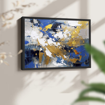 Abstrait, série CL, reproduction encadrée