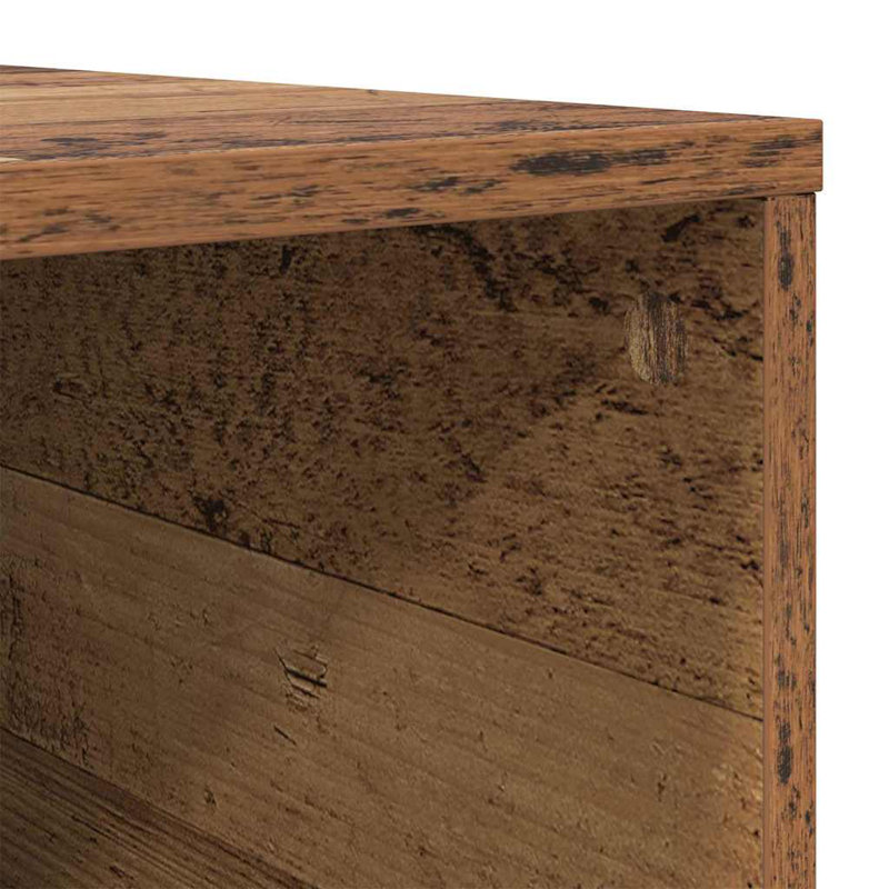 Coffee Table with Storage, Old Wood