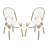 Casidy Wicker Premium All-Weather Wicker Outdoor Dining Side Chair-799826560