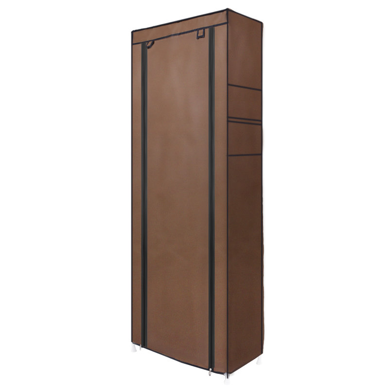 30 Pair Shoe Storage Cabinet, Brown