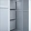Lit mezzanine double avec garde-robe-1058847956