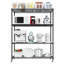 Heavy Duty Storage Adjustable Metal Shelves Wire Shelving Unit With Wheels 1200LBS NSF-1688862484-1688862486