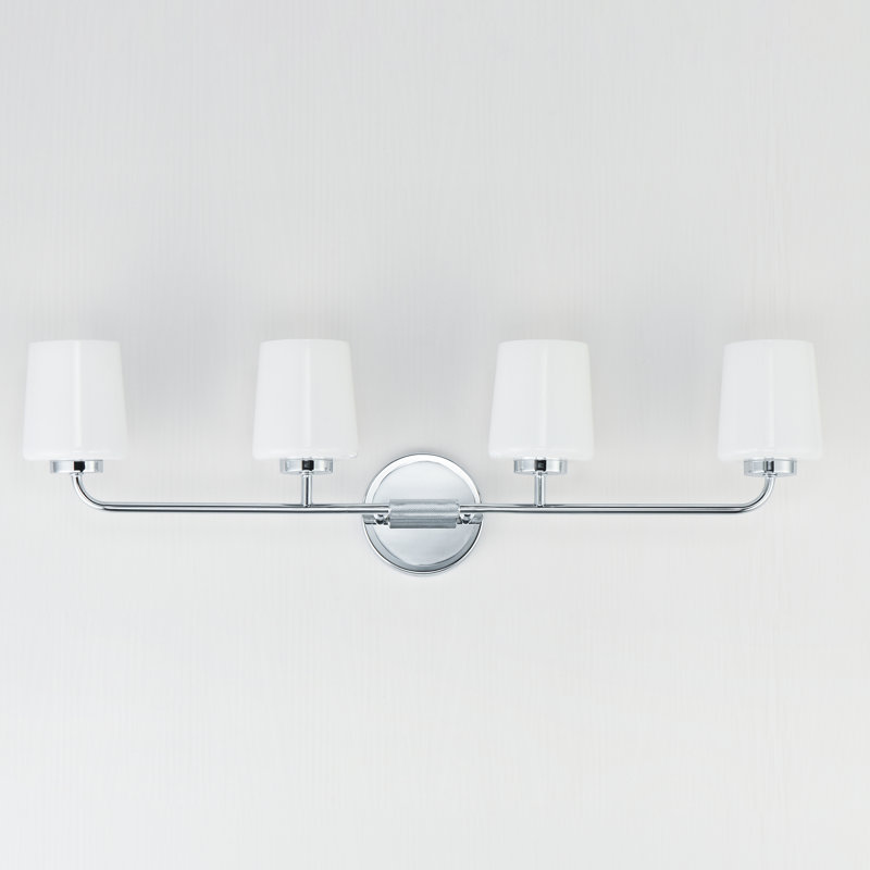 Durham-Bath Vanity, Polished Chrome