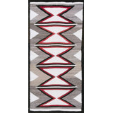 Antique Small Scatter Size Navajo Flat Weave Native American Rug