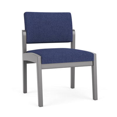 Lenox Wood Waiting Reception Armless Guest Chair Wood Frame