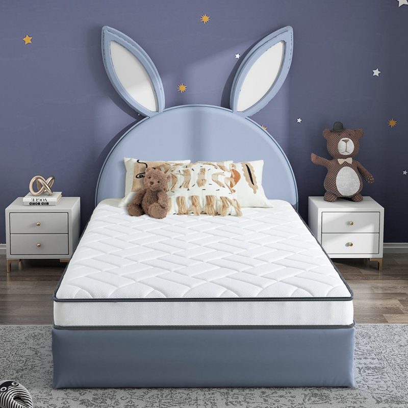 Matelas hybride en mousse viscoélastique imprégnée de gel 6 po, Très grand simple