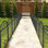Clôture de jardin d'extérieur en métal