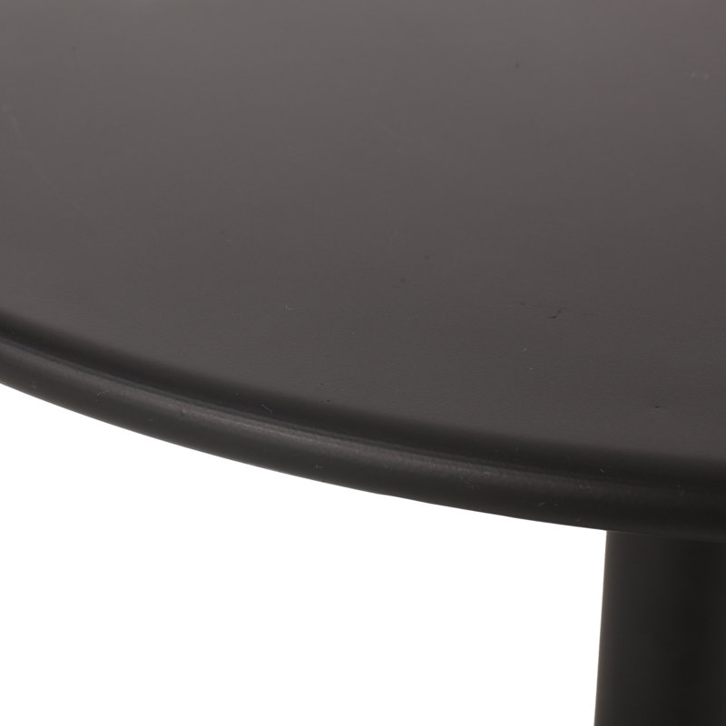 Ensemble de bistro Fredell, Noir mat