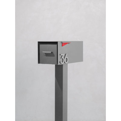 Malone Post Mounted Steel Mailbox