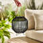 Casnovia 30cm Solar Powered Integrated LED Outdoor Lantern
