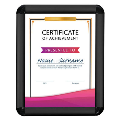 Sleek Series Metal Picture Frame