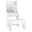 Itasha Dressing Table Set with LED Engineered Wood-740015254