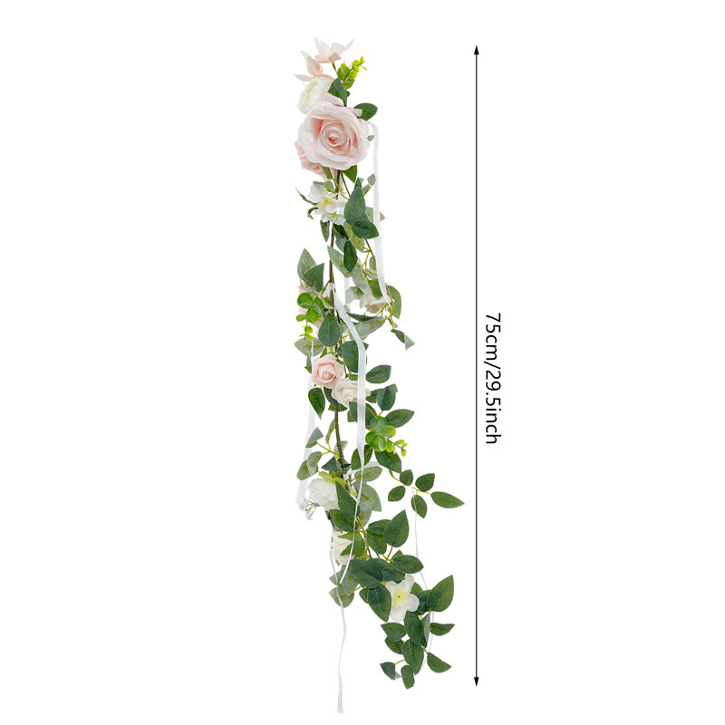 Décoration de chaise de mariage, fleur de banc artificiel, fleur de chaise de mariage artificielle