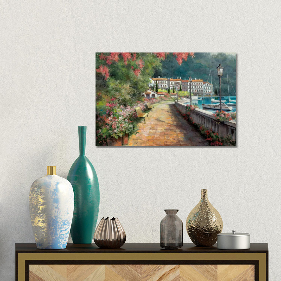 Morning Stroll von T.C. Chiu - No Frame Gallery-Wrapped Canvas Giclée on Canvas