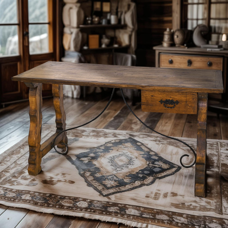 Traditional Rectangular Writing Desk