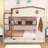 Bunk Bed with Storage Drawers and Shelves-588080501-588080500