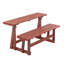 Table de pique-nique convertible 2-en-1