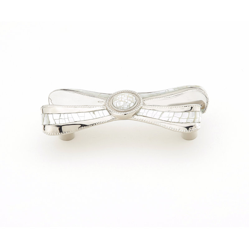 Schaub Avalon Bay Cabinet Pull  3" Center-to-Center, Polished Nickel