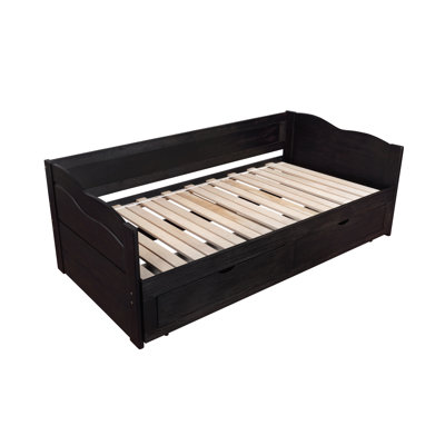 Lit de jour simple avec couchette Oakleaf