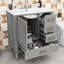 Meuble-lavabo simple autoportant en bois Genett avec grand rangement et lavabo en céramique-1382930060