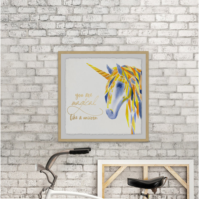 «You are Magical II» par Lylah, reproduction encadrée, H 18 po x l 18 po