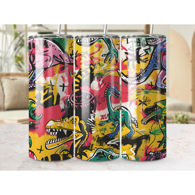 Choose Handmade Tumblers 591 mL Vacuum Insulated Stainless Steel (18/8) Travel Tumbler with Straw