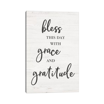 Bless This Day - Print on Canvas