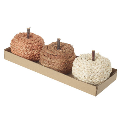 Plaited Pumpkin Set