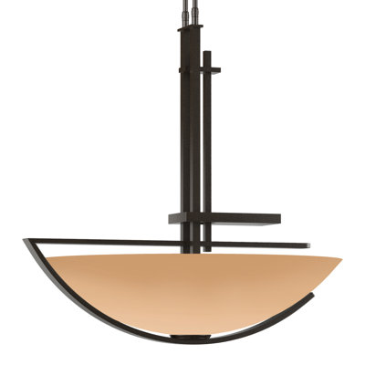 Ondrian 3 - Light Unique/Statement Bowl Pendant