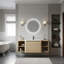 Meuble-lavabo mural avec lavabo en céramique blanche-1311486074