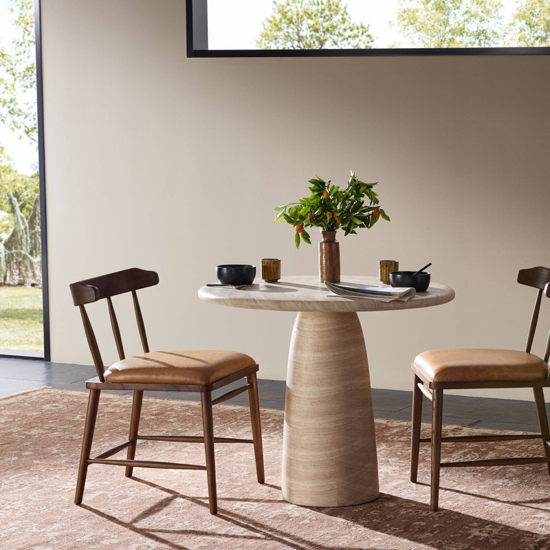 Janice Bistro Table-36"-Sand Striae