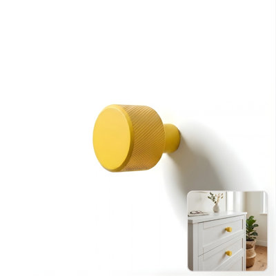 ROUS Hardware Mid Century Modern Knurled Knob