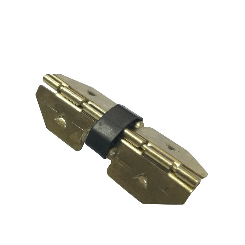 Fixtureisplays® 2PK, charnière d'arrêt à 90 degrés, boîte à bijoux, charnières d'arrêt en laiton plaqué laiton 18228-BRASS-2PK
