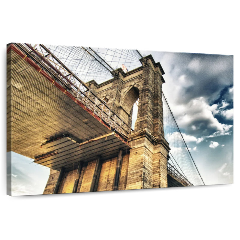 Lilie Brooklyn Bridge, NY, H 8 po x l 12 po