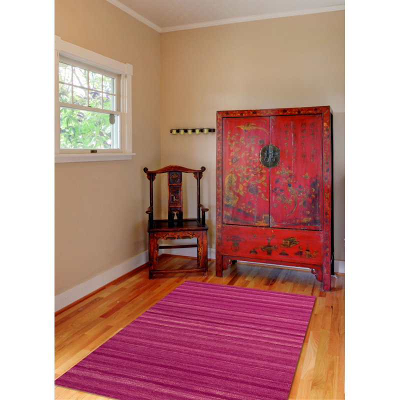 Kilim rose Elona 5 pi 6 po x 7 pi 10 po