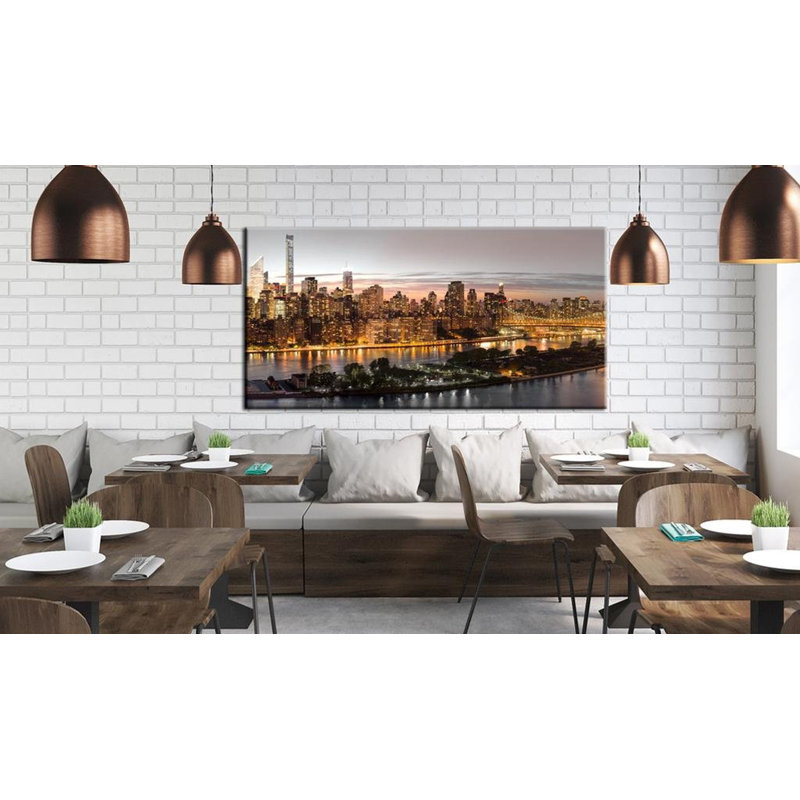 Crooknahaya Evening Manhattan sur toile