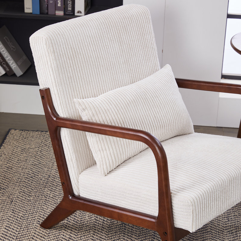 Chaise d'appoint Winnie, Noyer