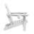 Dalson 5-Piece Plastic Adirondack Chair Set with Side Table and Ottomans-95981043