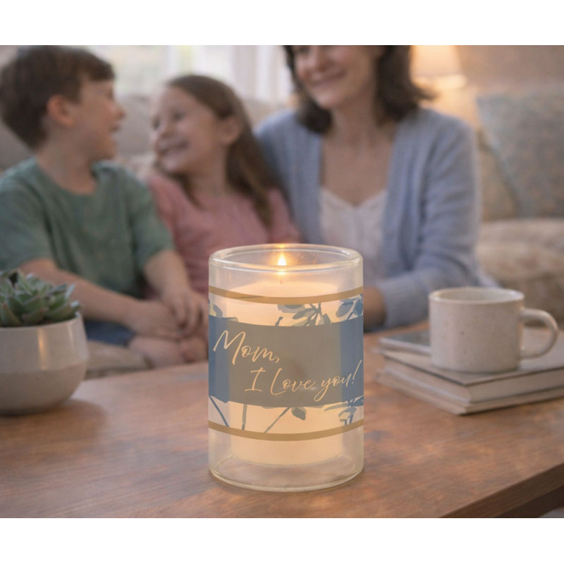 Bougeoir Votive Mom I Love You!