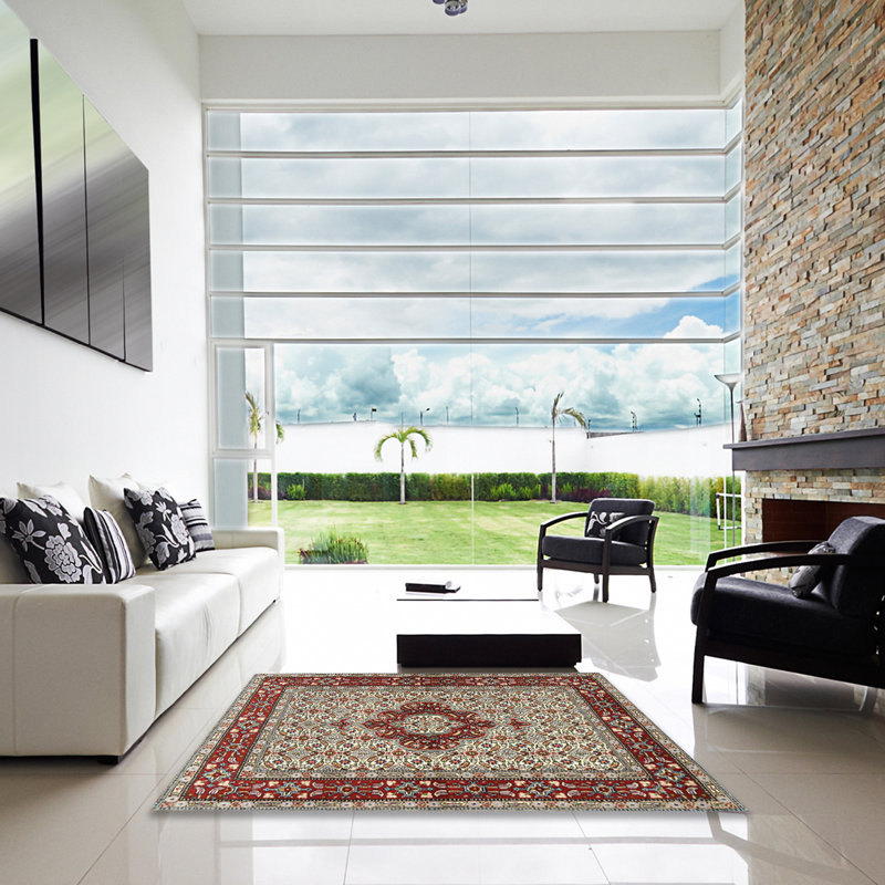 Cerellia Oriental Indoor Rug, Square 8'