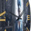 Horloge murale en métal Blue Yogini-93380453