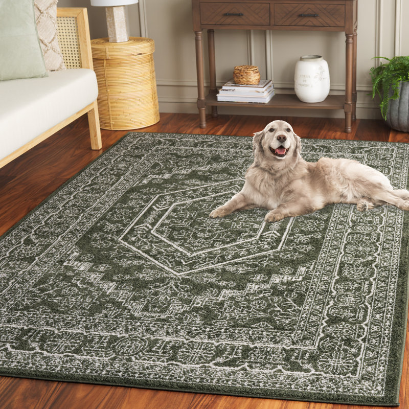 Jarnigan Performance Oriental Rug, Rectangle 9" x 12"