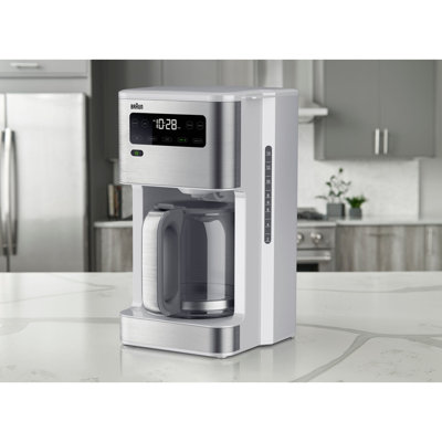 Braun Pureflavor 14-Cup Coffee Maker In White, KF5650WH