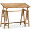 Tindall Adjustable Solid Wood Writing Desk
