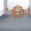 Morceaux de patio, corde en bois d'acacia, salle à manger d'extérieur compacte moderne